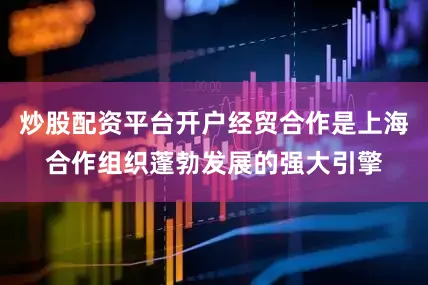 炒股配资平台开户经贸合作是上海合作组织蓬勃发展的强大引擎