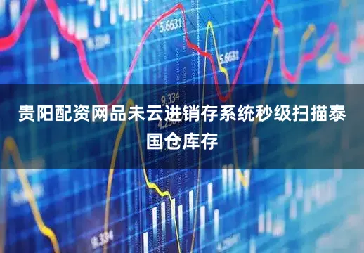 贵阳配资网品未云进销存系统秒级扫描泰国仓库存