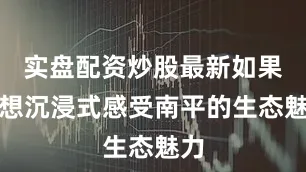 实盘配资炒股最新如果你想沉浸式感受南平的生态魅力